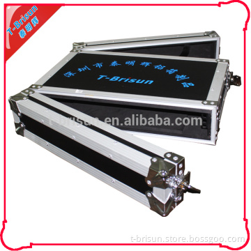 customized standard 2U rack case flight case